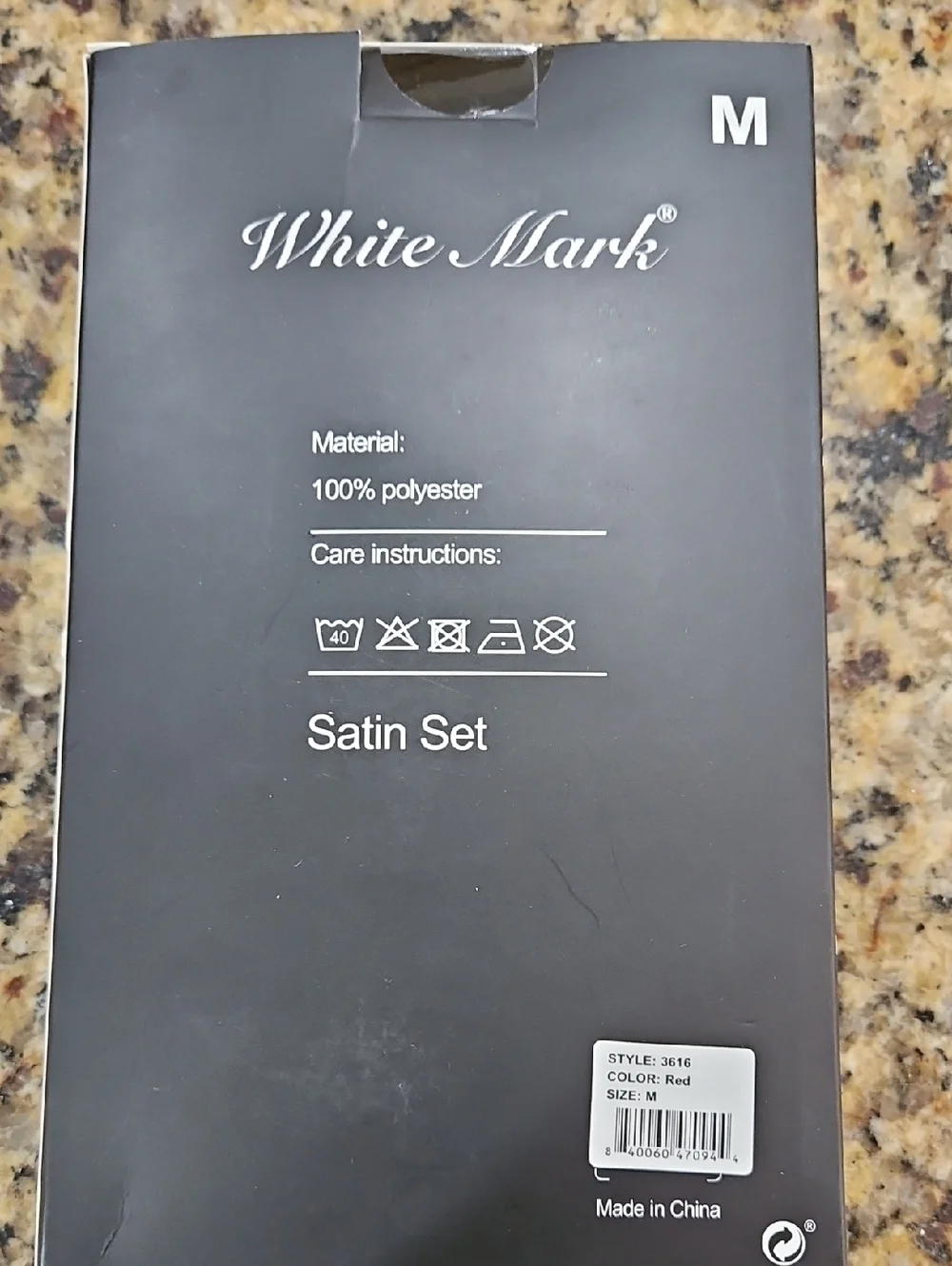 White Mark comfortable red